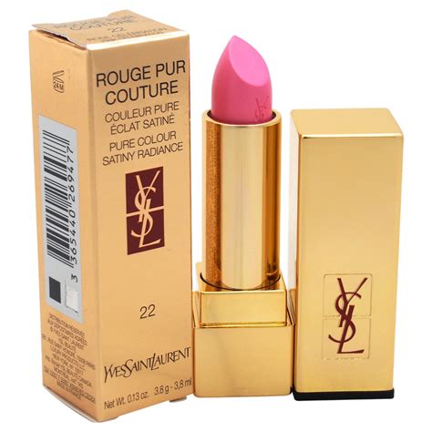 ysl rouge pur couture lipstick review|YSL lipstick shade 22.